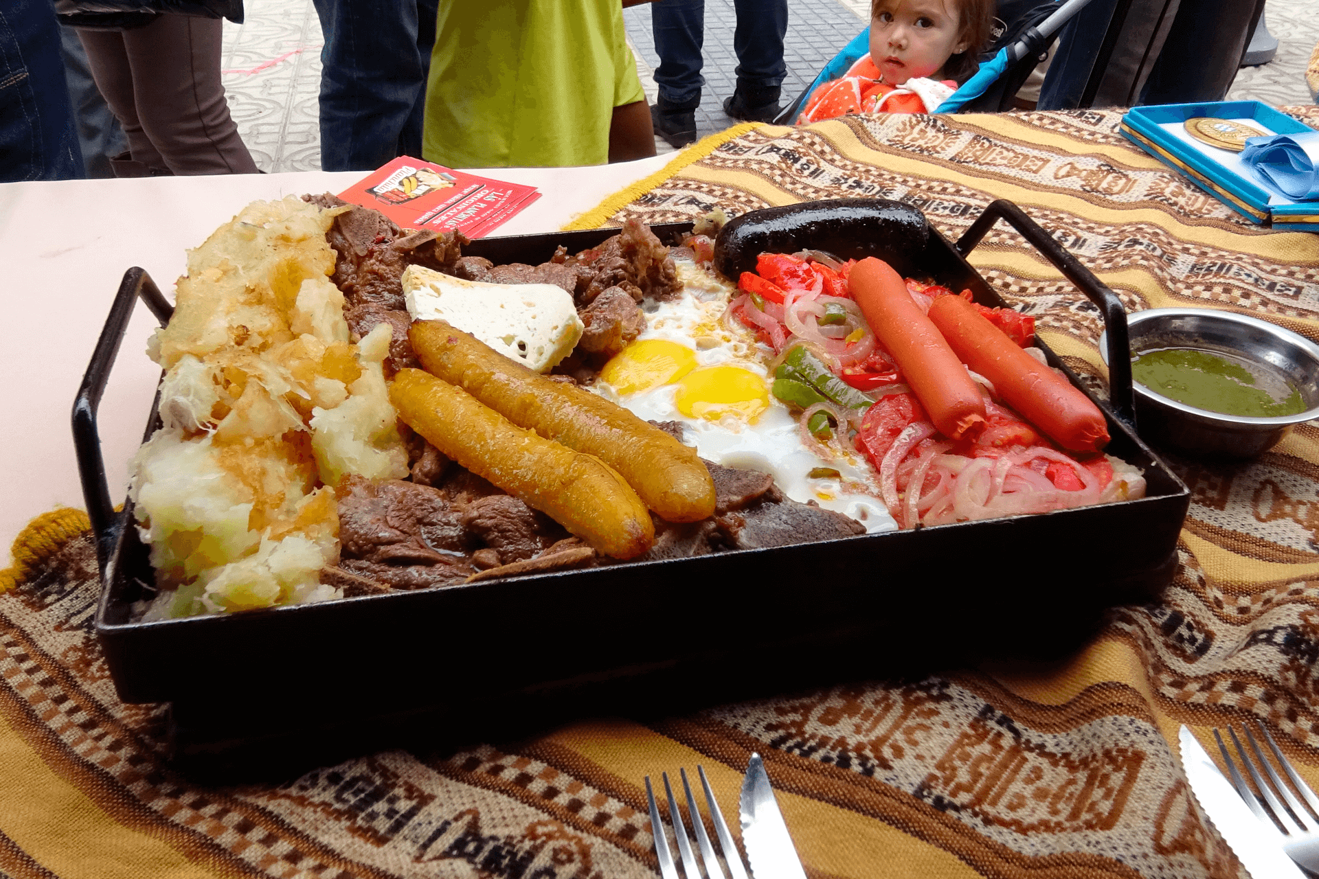 Planchita cochabambina carnavalera